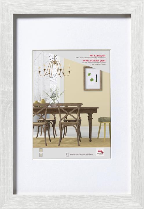 Immagine prodotto Walther Design Cornice in legno Fiorito con vetro artistico (30 x 40 cm)
