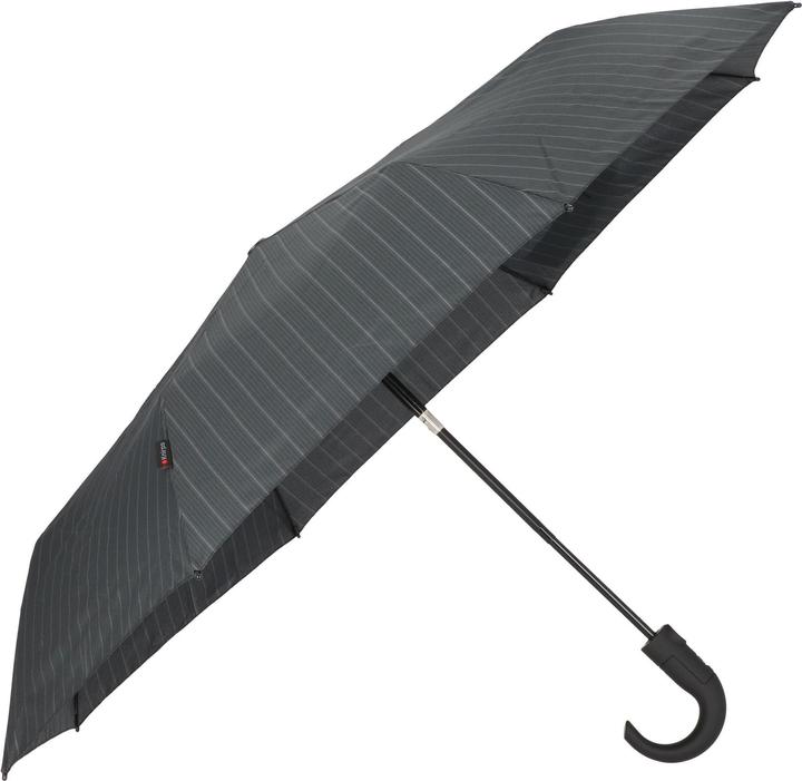 Produktbild Knirps T.260 medium duomatic men's prints stripe with crook handle