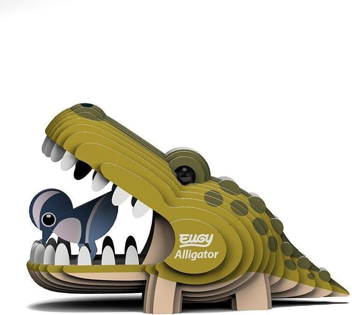 Actual product image Eugy 3D Craft Set Alligator (MQ6)