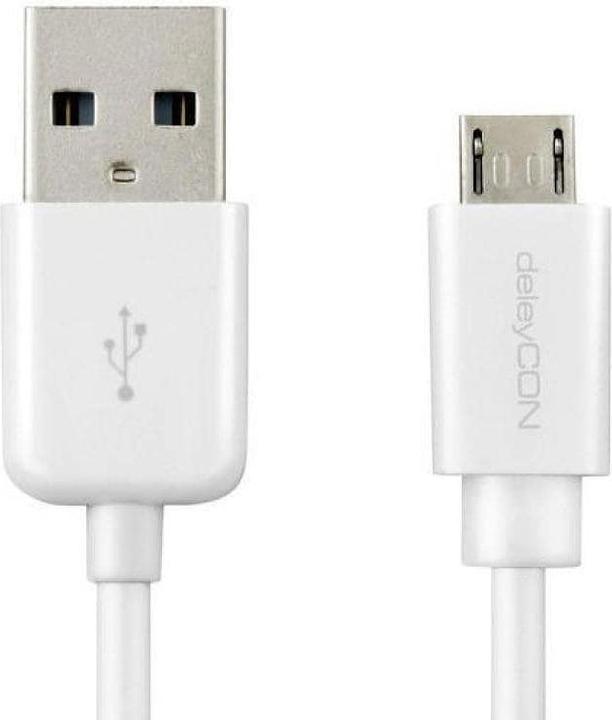 Actual product image deleyCON USB 2.0 cable (0.15 m, USB 2.0)