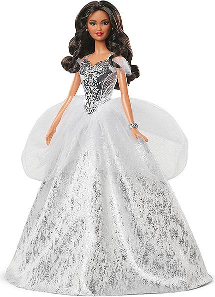Image du produit Barbie Noël 2021 (chatain) - Poupée Mannequin - Dès 6 ans