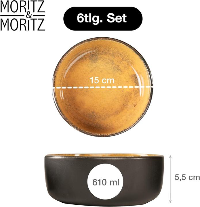 Image du produit Moritz & Moritz 6x Müslischalen