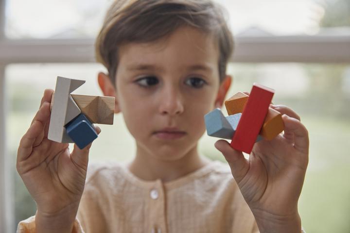 Produktbild Plantoys Rechteck-Puzzle (6 Teile)