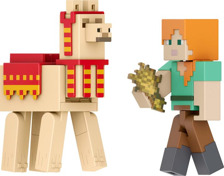Produktbild Mattel Minecraft Basic Figuren 2er-Pack JCN51