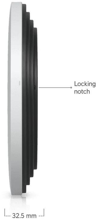 Actual product image Ubiquiti U7 Pro XGS (8600 Mbit/s)