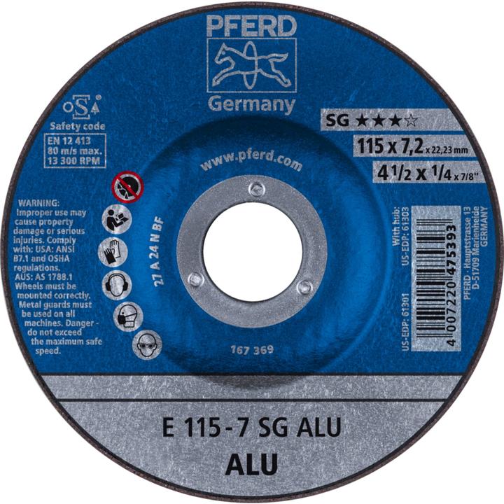 Produktbild Pferd Schruppscheibe SG ALU