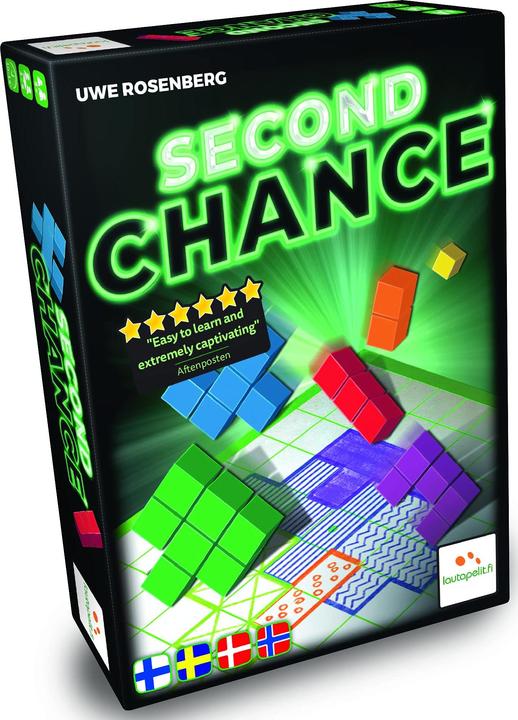 Lautapelit Second Chance (Nordic) (Danois, Finlandais, Norvégien, Suédois, 1 - 6 Joueur)
