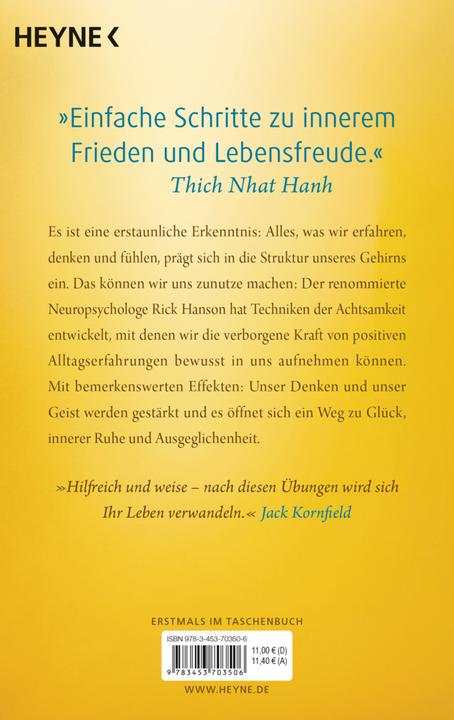 Produktbild Denken wie ein Buddha (Deutsch, Rick Hanson, 2018)