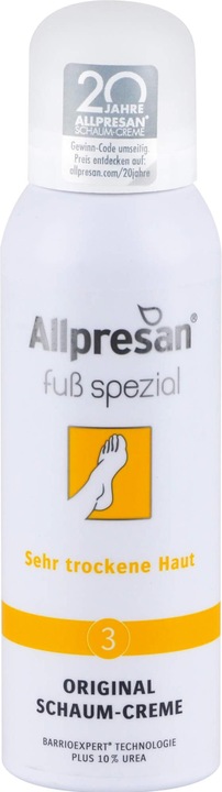 Produktbild Allpresan Fuss spezial Nr3 Sehr trockene Haut, 125 ml Schaum (Fussdeodorant & -puder, 125 ml)