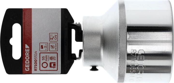 Actual product image Gedore Red red R71005514 Socket 3/4" hexagonal 55 mm length 76 mm (55 mm)
