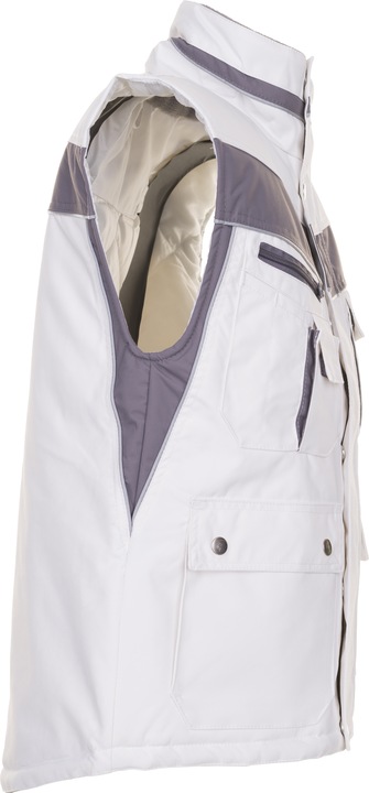 Produktbild Planam unisex Winterweste PLALINE weiss, zink Grösse XS (XS)