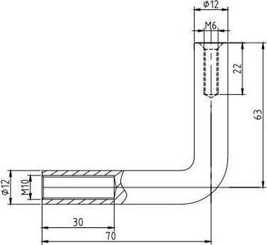 Actual product image OK-Line Edelstahl-Handlauf 1500mm, +AMMAmA- 42,4 x 2,0