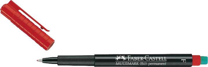 Actual product image Faber-Castell Overhead pen Multimark Permanent (Red, 0.60 mm, 1 x)