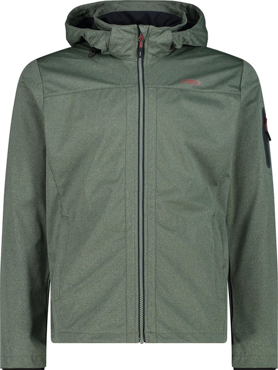 Actual product image CMP Campagnolo Light Melange Softshell Jacket Zip Hood (M)