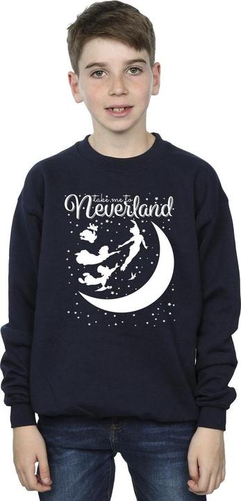 Actual product image Disney Boys Peter Pan Take Me To Neverland Sweatshirt (140, 146)