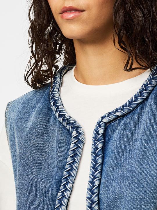 Actual product image Pieces PCBELL CROPPED Jeansweste (S)