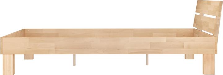 Actual product image Erst-Holz Modern super King bed 180x220 lacquered Beech without rigid slats 60.80-18-220oR (180 x 220 cm)