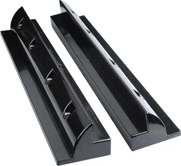 Autarking Profilo spoiler solare 53cm set nero (2 pezzi) (Materiale di montaggio del sistema solare)