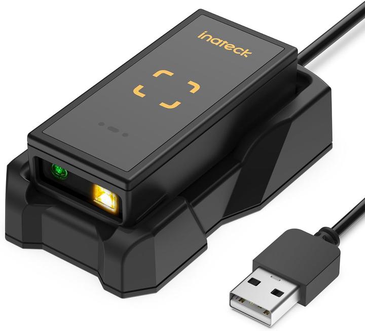 Produktbild Inateck Barcodescanner 46 black (BCST-46 black) (1D-Barcodes, 2D-Barcodes)