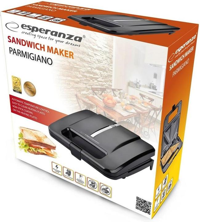 Produktbild Esperanza EKT010 Sandwich Toaster