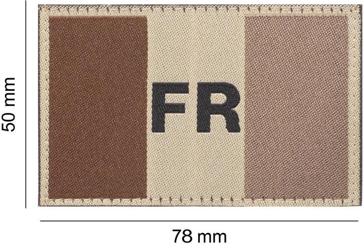 Actual product image Clawgear France Flag Patch