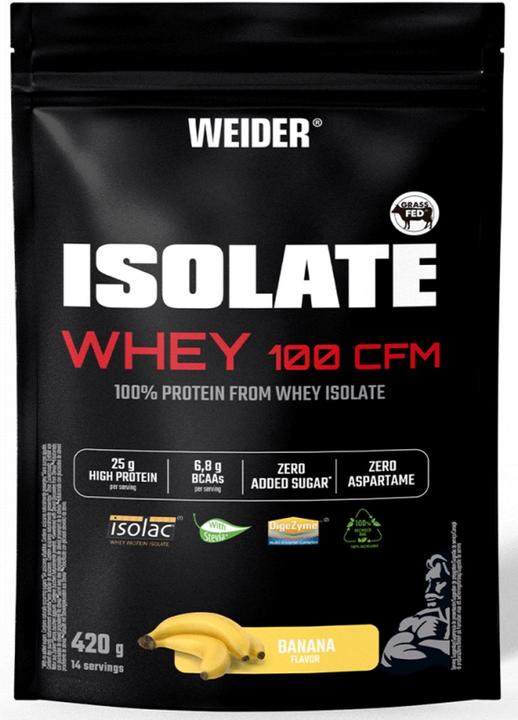 Produktbild Weider Isolate Whey 100 CFM (420 g, 1x)