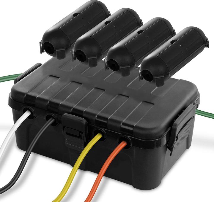 Produktbild Restmo Kabelbox, wasserdicht (32x22x13cm), schwarz