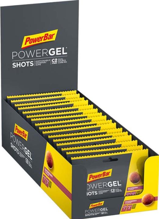 Actual product image Powerbar PowerGel Shots (Raspberry, 24 pcs., 1440 g)