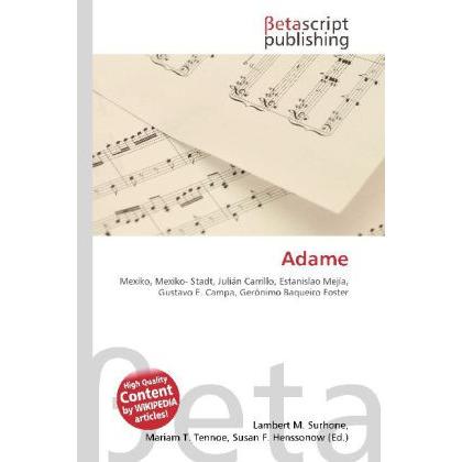 Adame, Fachbücher
