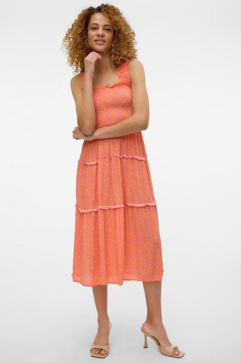 Produktbild Vero Moda Vmmenny Sl Smock Calf Dress Wvn Ga Kleid (M)