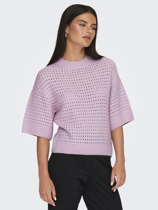 Immagine prodotto JdY Vestibilità a maglia Scollo rotondo Polsini a costine Spalla scesa Pullover Maglia (M)