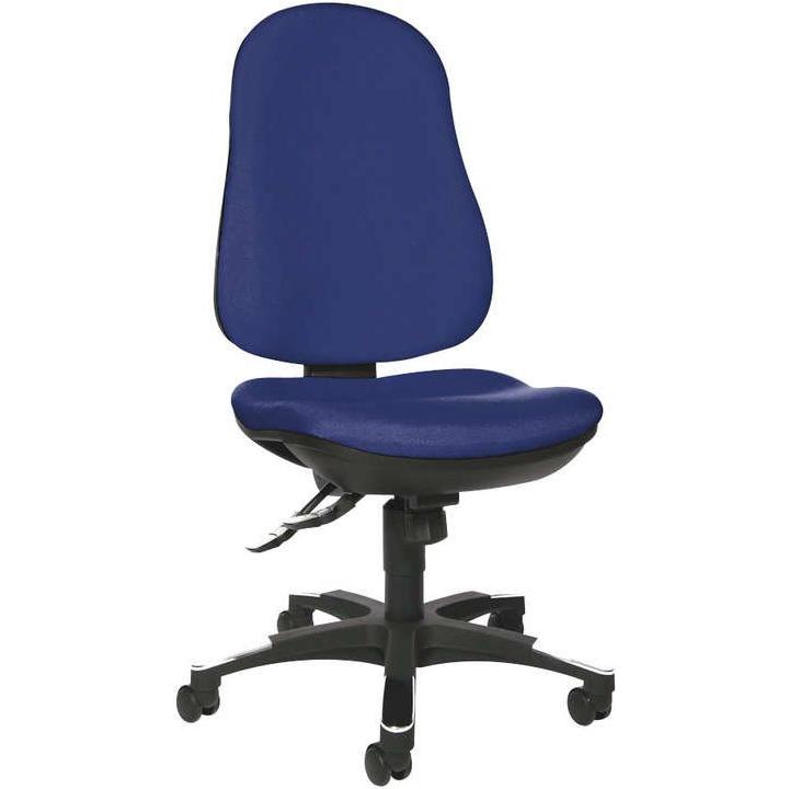 Topstar, Bürostuhl, Bürostuhl Trend SY 10, 9020G26 blau, schwarz Stoff