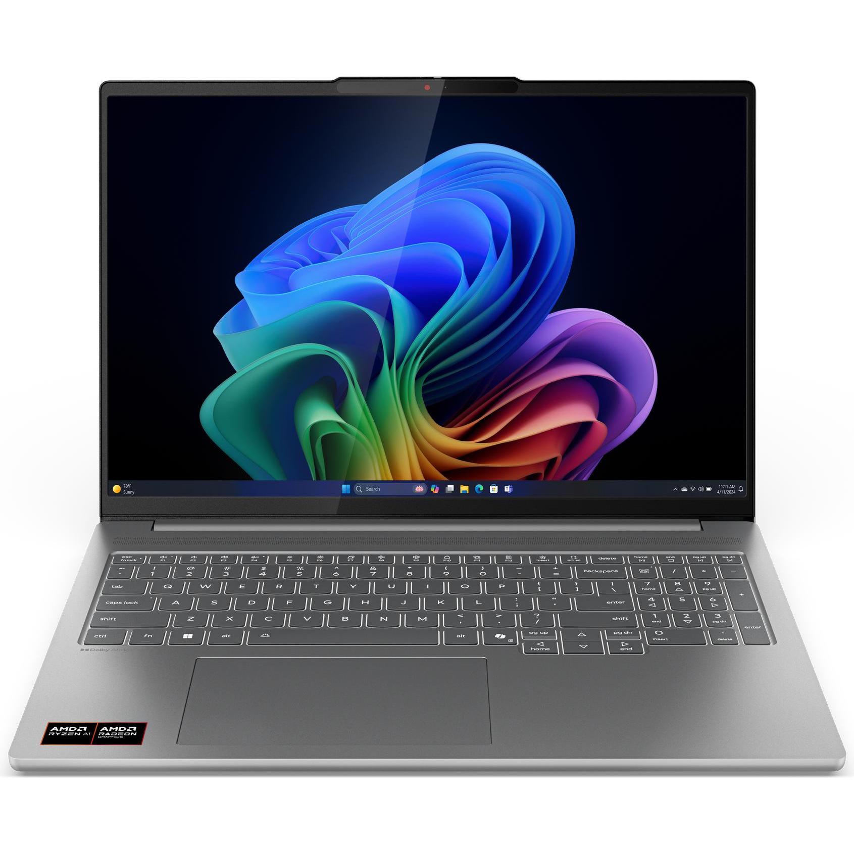Lenovo IdeaPad Pro 5 (16", 1000 GB, 32 GB, DE, Intel Core Ultra 9 285H), Notebook, Grau