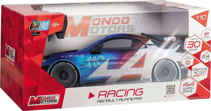 Image du produit Mondo Motors RC voiture pilotable - Renault Alpine GT4 Drifti