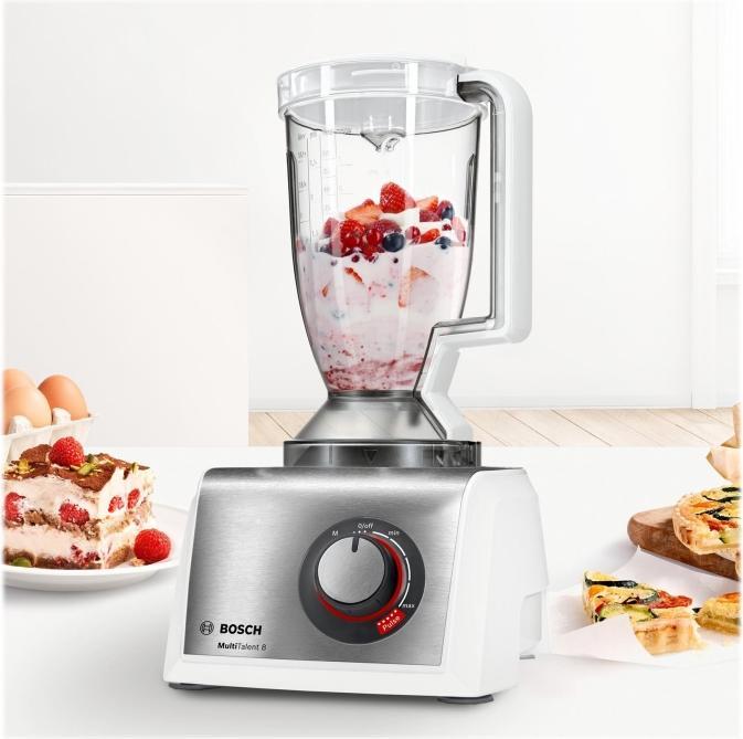 Immagine prodotto Bosch Hausgeräte MC812S820 robot da cucina in acciaio inossidabile (3900 ml, 1250 W)