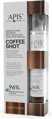 Actual product image Apis Natural Cosmetics Apis Coffee Shot Biorevitalising Eye Serum 10Ml (Eye care serum, 10 ml)