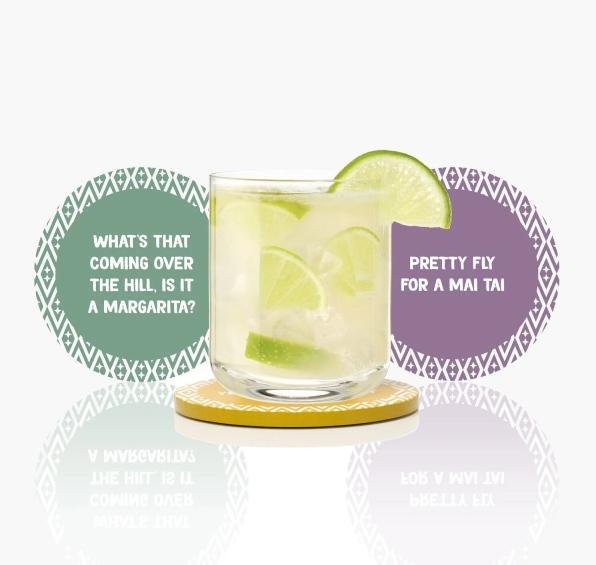 Produktbild Uberstar Cocktail Untersetzer 4er Set Volume 1 (4x, Glasuntersetzer)