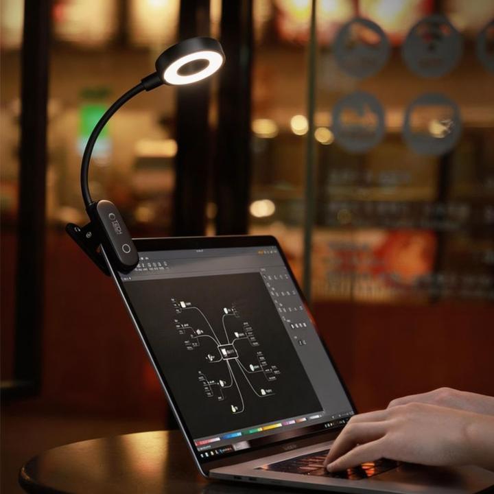 Produktbild Tech-Protect LL100 CLIP Leseleuchte Schwarz