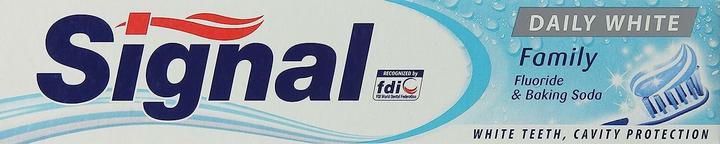 Signal Toothpaste with Whitening Effect Family Daily White 125 ml - 75ml (75 ml)