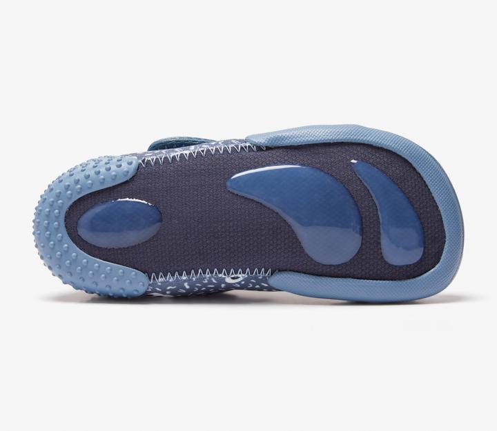 Produktbild Decathlon Turnschuhe Babylight atmungsaktiv Babyturnen - blau mit Muster (23)