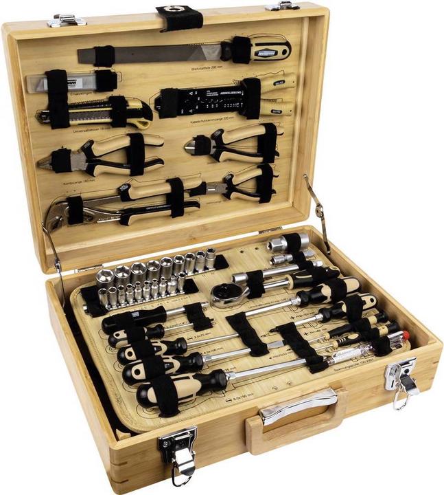 Image du produit Mannesmann Boîte à outils (108 pièces)