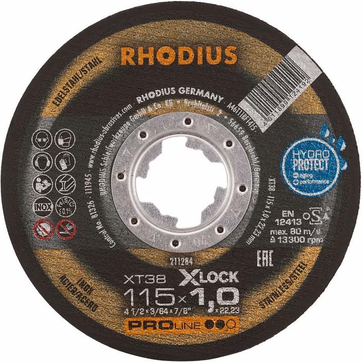 Immagine prodotto Rhodius Disco da taglio extra sottile XT38 X-LOCK