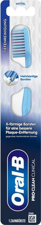 Actual product image Oral-B Pro-Clean Clinical 35 Queen Mid Handzahnbürste (Medium)
