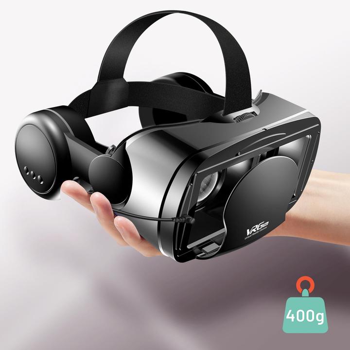 Actual product image Avizar VR goggles with 3.5mm jack cable
