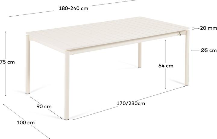 Immagine prodotto Kave Home Zaltana (180 cm)