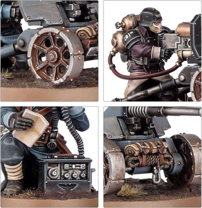 Produktbild Games Workshop Warhammer 40k - Patrouille Death Korps de Krieg (2025) (Kunststoff)