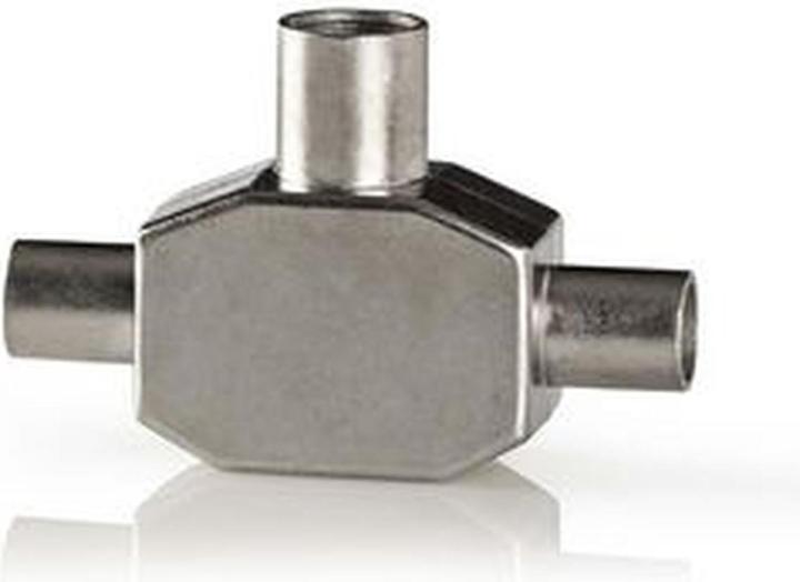 Produktbild Nedis Koaxial-Adapter 2X IEC (C oaxial) Stecker - IEC (Coax (Stecker und Verbinder)