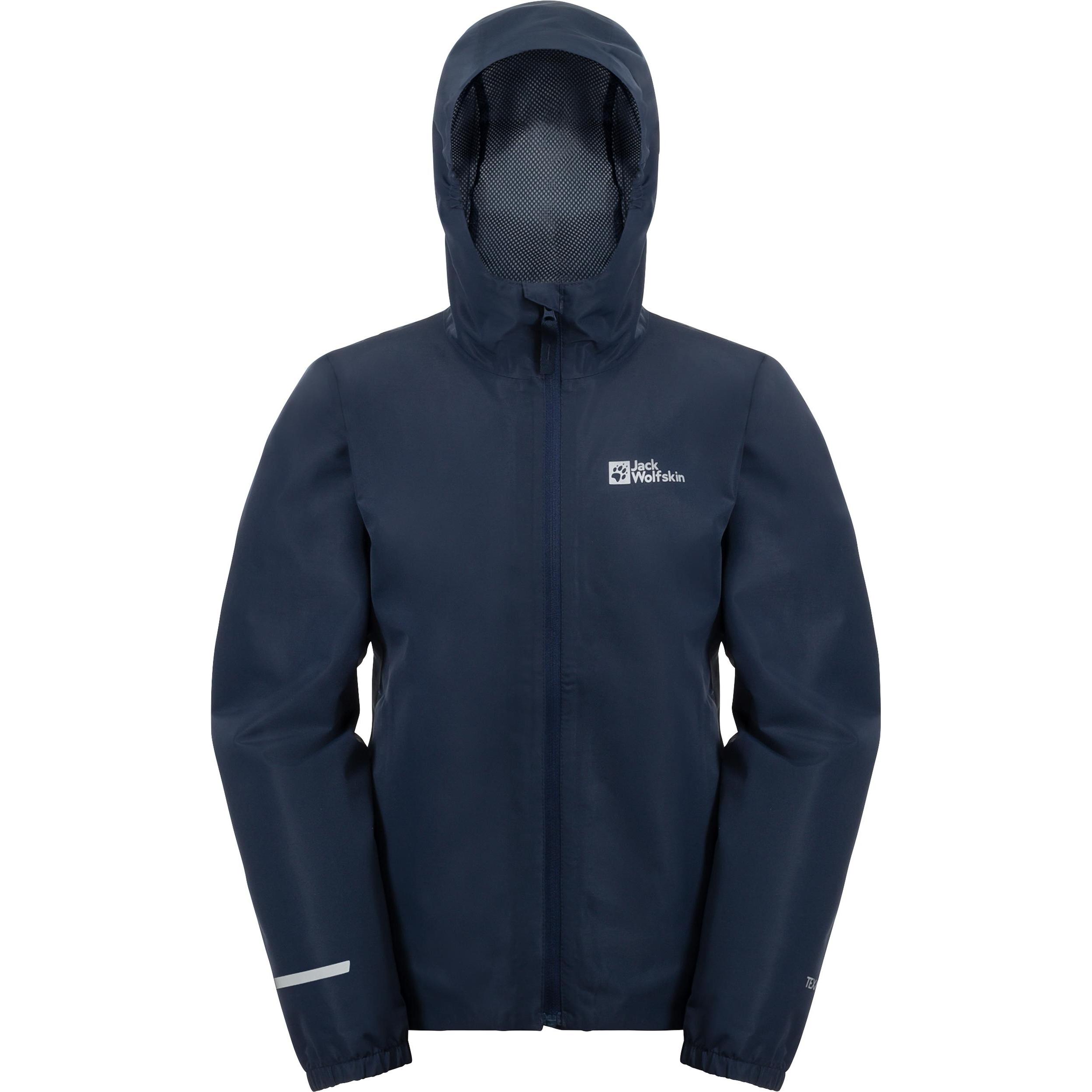 Jack Wolfskin, Jungen, Jacke, Flaze Jacket K (140), Blau, 140