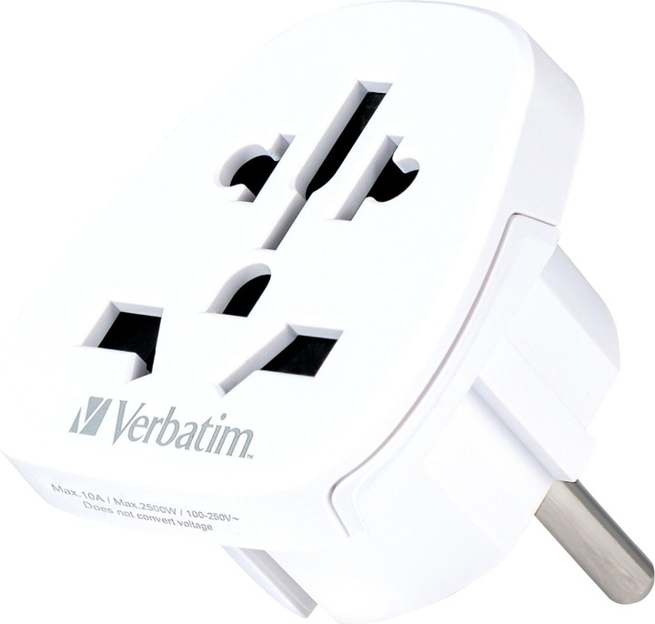 Produktbild Verbatim World to Europe Travel Adapter Plug