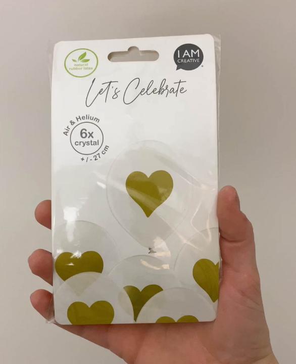 Immagine prodotto I Am Creative Festeggiamo, palloncini (6x)